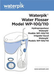 Waterpik WP 110 Manual Del Usuario