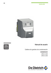 De Dietrich EASYLIFE ESSENCIO CFU C 40 Manual Del Usuario