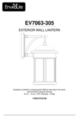 Envirolite EV7063-305 Manual De Instrucciones