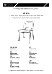 hjh OFFICE 704400 Instrucciones De Montaje