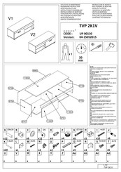 Forma Ideale TVP 2K1V Instrucciones De Montaje