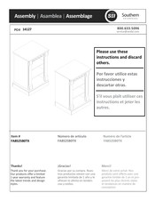 Southern Enterprises FA8525B0TX Instrucciones De Montaje