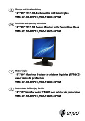 Eneo VMC-19LCD-HPPG1 Instrucciones De Montaje Y Servicio