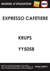 Krups YY5058 Manual De Instrucciones