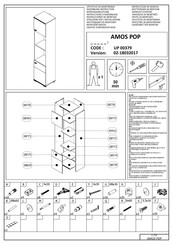 Forma Ideale AMOS POP UP 00379 Instrucciones De Montaje