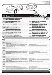 ECS Electronics KI-038-BB Instrucciones De Montaje