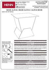 HENN ALICIA S410-129 Instrucciones De Montaje