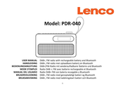 Lenco PDR-040 Manual Del Usuario