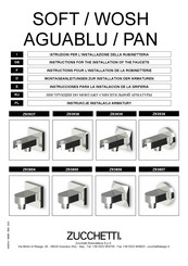 Zucchetti AGUABLU Serie Instrucciones Para La Instalación