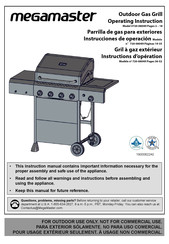 Megamaster 720-0804H Instrucciones De Operación
