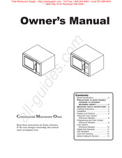 Amana RFS12TS Manual Del Propietário