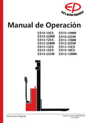 EP ES15-15ES Manual De Operación