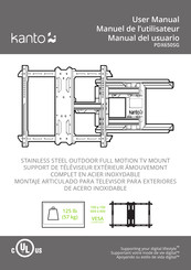 Kanto PDX650SG Manual Del Usuario