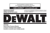 DeWalt DPE3800 Manual De Instrucciones