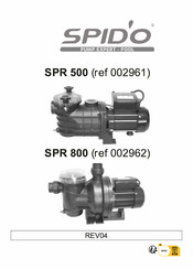 SPIDO SPR 800 Manual Del Usuario