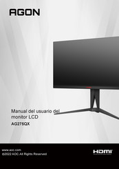 AOC AGON AG275QX Manual Del Usuario