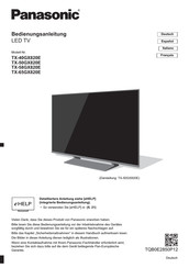 Panasonic TX-58GX820E Manual De Instrucciones