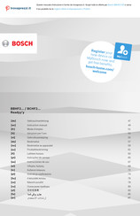 Bosch Readyy'y BBHF214R Instrucciones De Uso