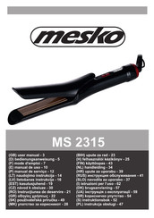 Mesko MS 2315 Manual De Uso