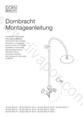 Dornbracht 26 632 892 0050 Serie Instrucciones De Montaje