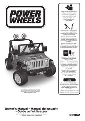 Fisher-Price POWER WHEELS DRH62 Manual Del Usuario