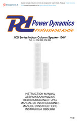 Power Dynamics 952.222 Manual De Instrucciones