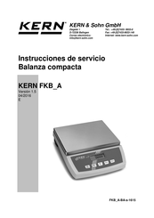 KERN FKB 65K1A Instrucciones De Servicio