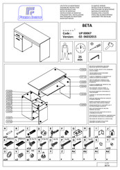 Forma Ideale BETA UP 00067 Instrucciones De Montaje