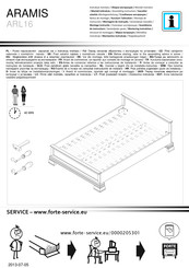 Forte ARAMIS ARL16 Instrucción De Montaje