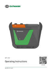 Hella Gutmann MT-HV Manual De Instrucciones