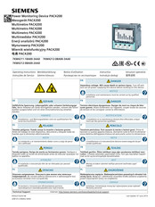 Siemens 7KM4211-1BA00-3AA0 Instructivo