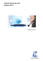KaVo K5plus 4911 Instrucciones De Uso