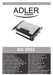 Adler europe AD 3052 Manual De Uso