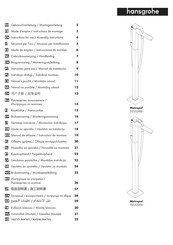 Hansgrohe Metropol 74532000 Modo De Empleo/Instrucciones De Montaje
