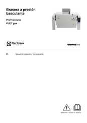 Electrolux thermaline ProThermetic PUET 17 Manual De Instalación Y Funcionamiento