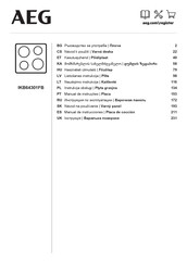 AEG IKB64301FB Manual De Instrucciones