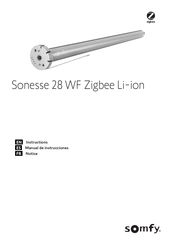 SOMFY Zigbee Sonesse 28 WF Manual De Instrucciones