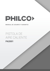 Philco PA2001 Manual De Usuario Y Garantía