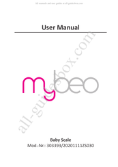 mybeo 303393 Manual Del Usuario