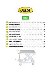 JBM 50630 Manual De Instrucciones