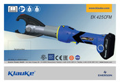 Emerson Klauke EK 425CFM Manual Del Usuario