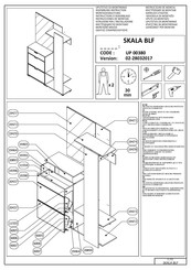 Forma Ideale SKALA BLF UP 00380 Instrucciones De Montaje