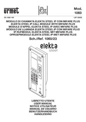 Urmet Elekta Steel 1060/23 Manual De Usuario