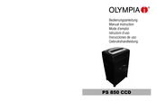 Olympia PS 850 CCD Instrucciones De Uso