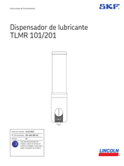 Lincoln SKF TLMR 201 Instrucciones De Funcionamiento