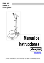 Cleanfix R 44-180 Manual De Instrucciones