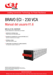 CE+T Power Bravo ECI 48/230 Manual Del Usuario