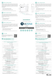 Airzone AZAI6ZWE Serie Guia De Inicio Rapido