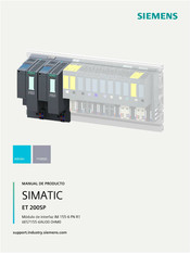 Siemens SIMATIC ET 200SP Manual De Producto