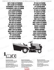 McCulloch M155B107HRB Manual De Las Instrucciones